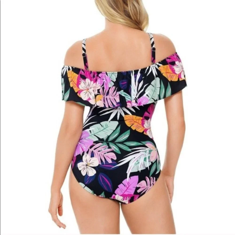 8 Swim Solutions Swim Suit DD31 5413 - Picture 2 of 8
